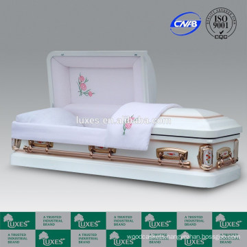 American Popular Funeral Casket LUXES BEST SELLING_Cheap Burial Metal Casket